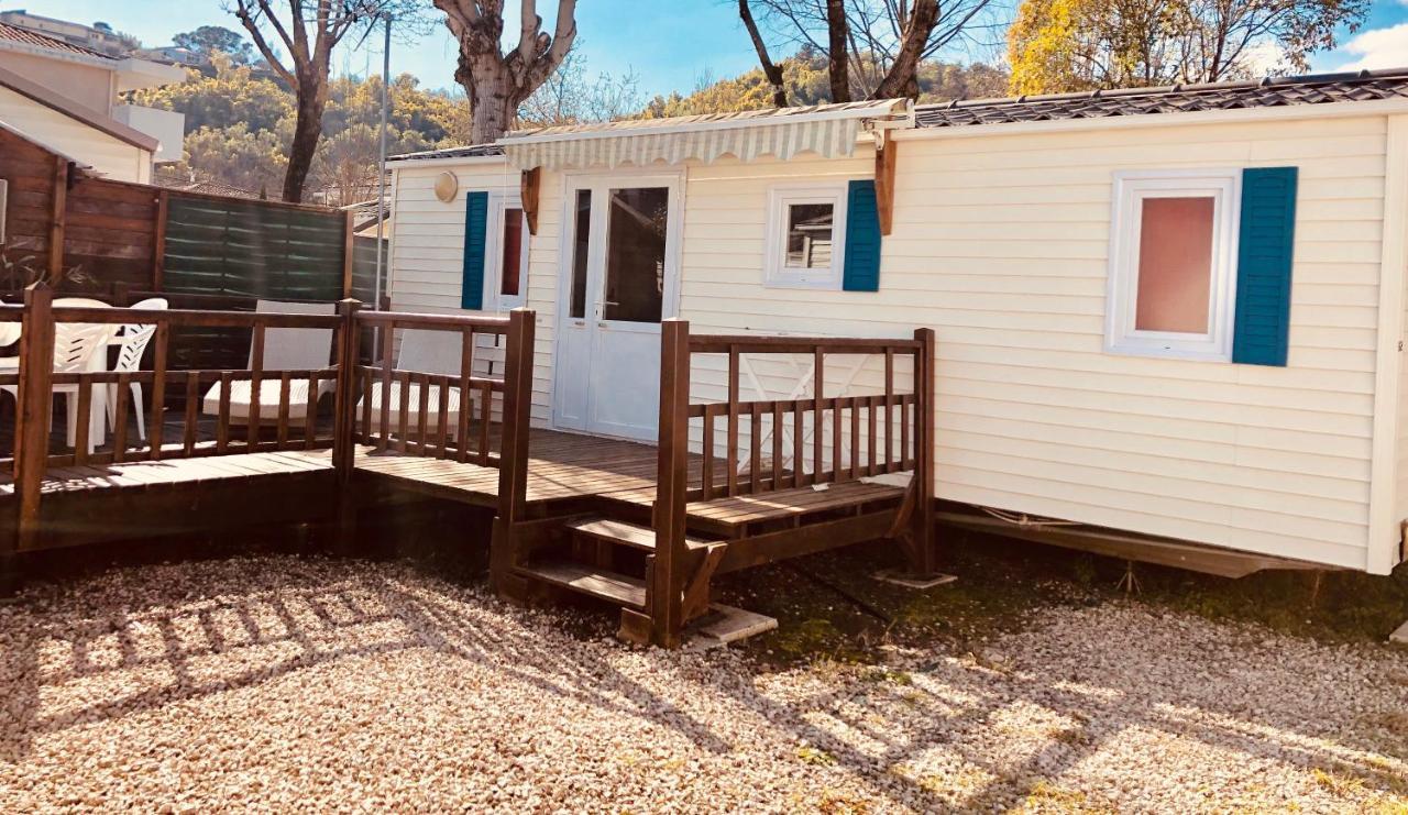 Camping Les Mimosas Hotell Pégomas Eksteriør bilde